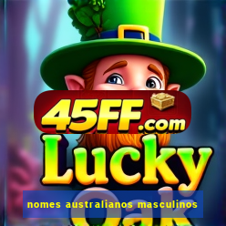 nomes australianos masculinos